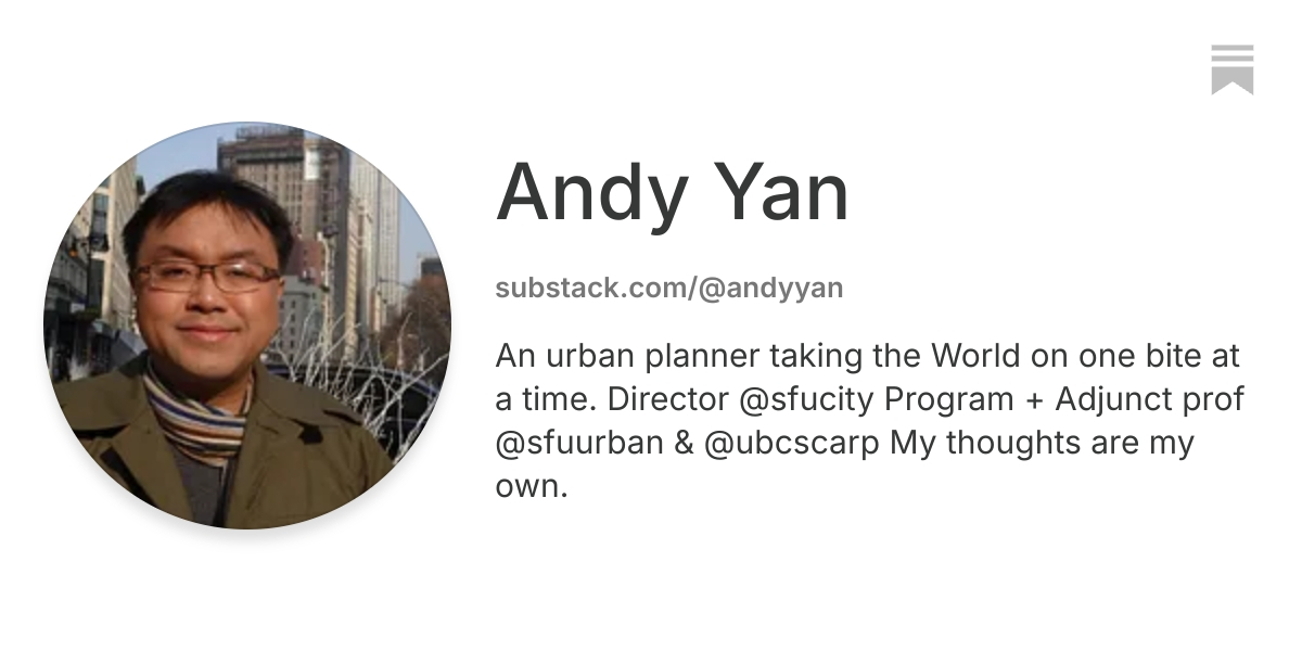 Andy Yan | Substack