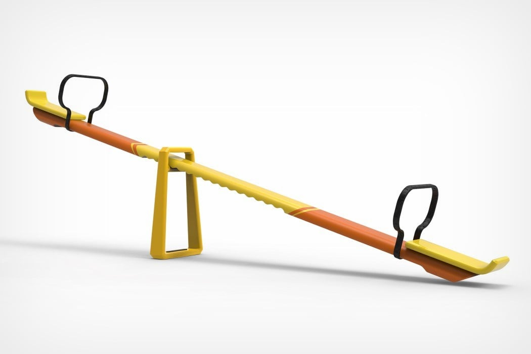 The Adjustable Pivot Seesaw helps your child learn while playing! - Yanko  Design