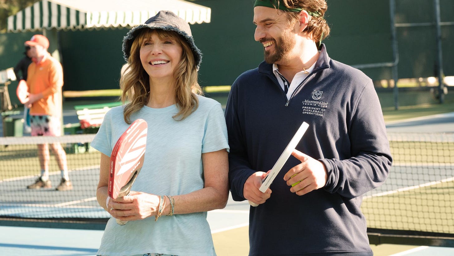 The Dink' Review: Jake Johnson, Mary Steenburgen in Pickleball Comedy The Dink' Review: Jake Johnson, Mary Steenburgen in Pickleball Comedy