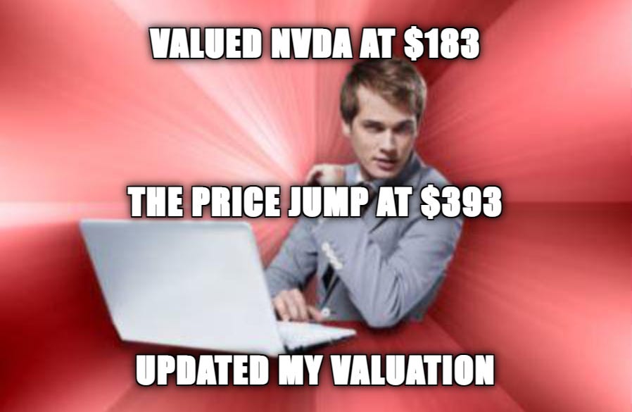 Nvidia is up 45% since I closed my position... this is how I feel Nvidia is up 45% since I closed my position... this is how I feel