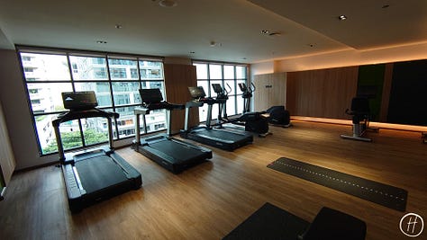 Gym and Pool on 7th floor of Courtyard