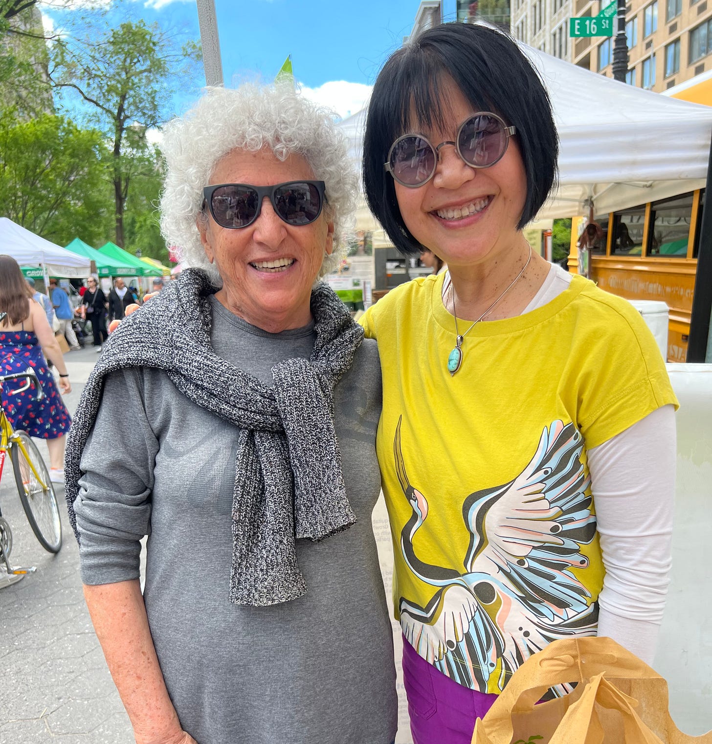 Marion Nestle + me