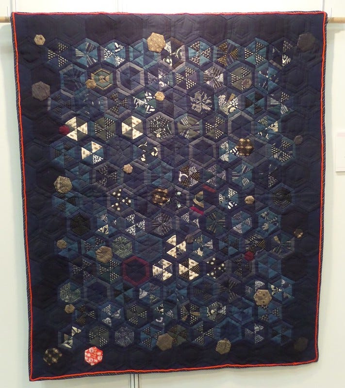 Hexagon Quilt by Toshiko Sudou Hexagon Quilt by Toshiko Sudou