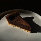 chocolate, walnut & buckwheat tart