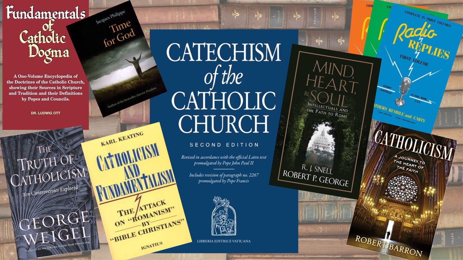 A Compendium of Catholic Books for Converts, Seekers, and the Newly Curious