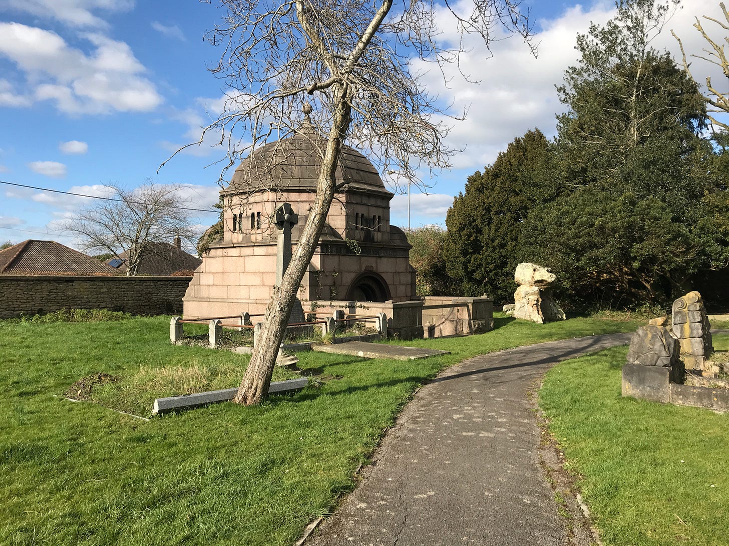 A tomb in The Down Cemetery, Trowbridge, Wiltshire Image: Roland Millward