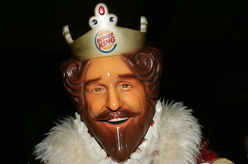 Documentary about Burger King's creepy, plastic-headed mascot airs at  Cannes Lions Live | PR Week