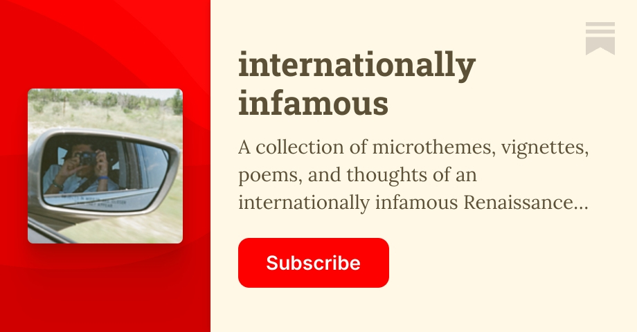 internationally infamous | justice | Substack