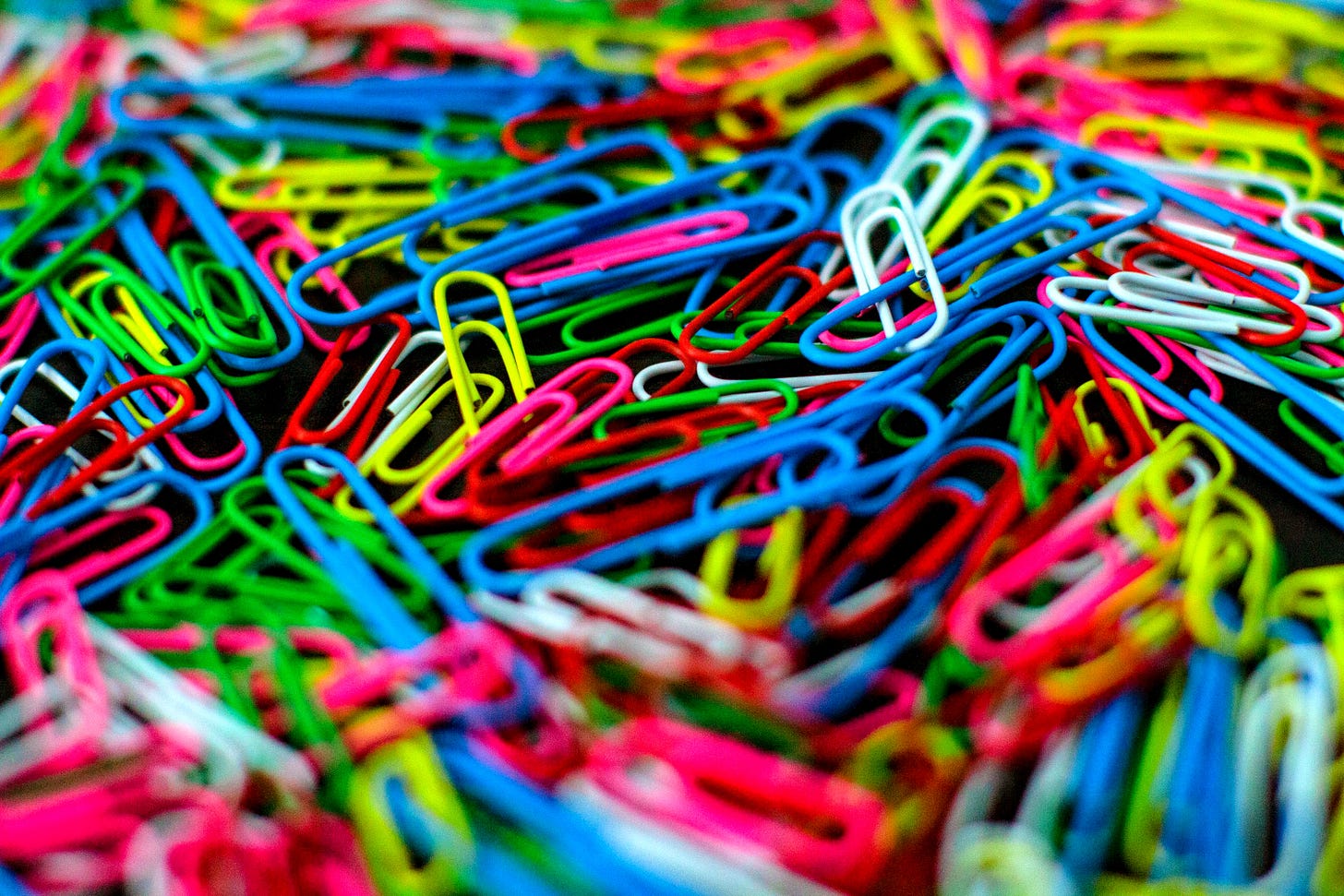 a pile of colorful wires