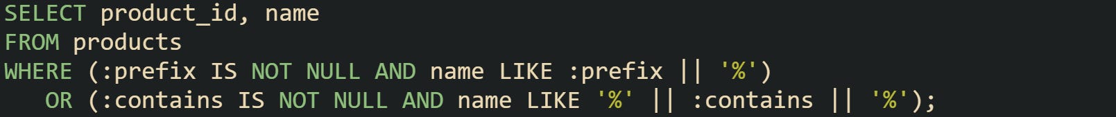 Partial Text Search In SQL With Indexes