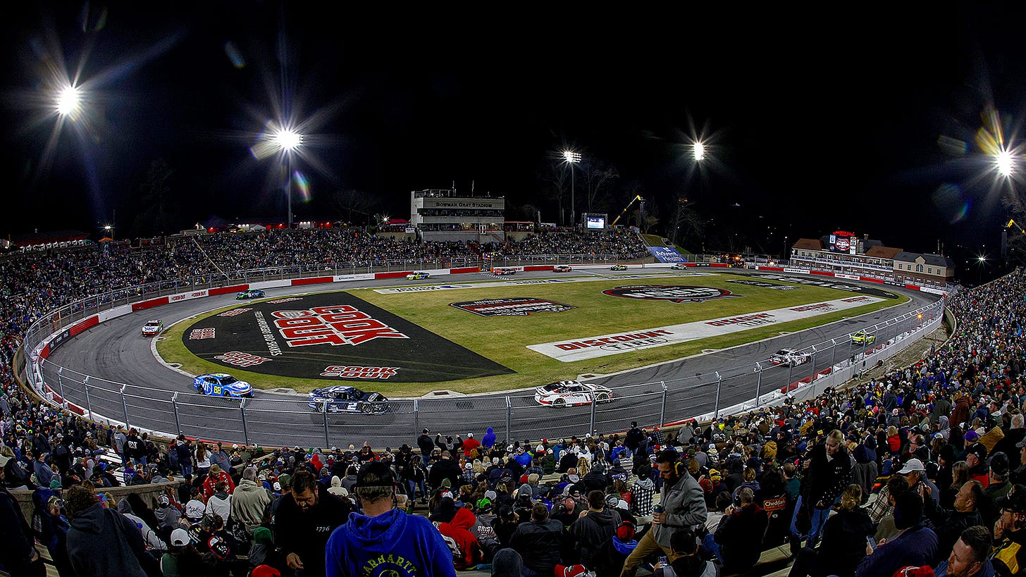 NASCAR has postponed the Cook Out Clash until Wednesday, February 4, due to an historic winter storm in North Carolina. NASCAR has postponed the Cook Out Clash until Wednesday, February 4, due to an historic winter storm in North Carolina.