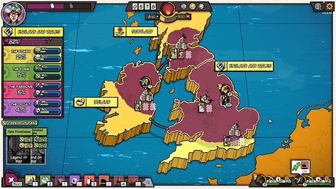 Screenshots of The Fabulous Fear Machine