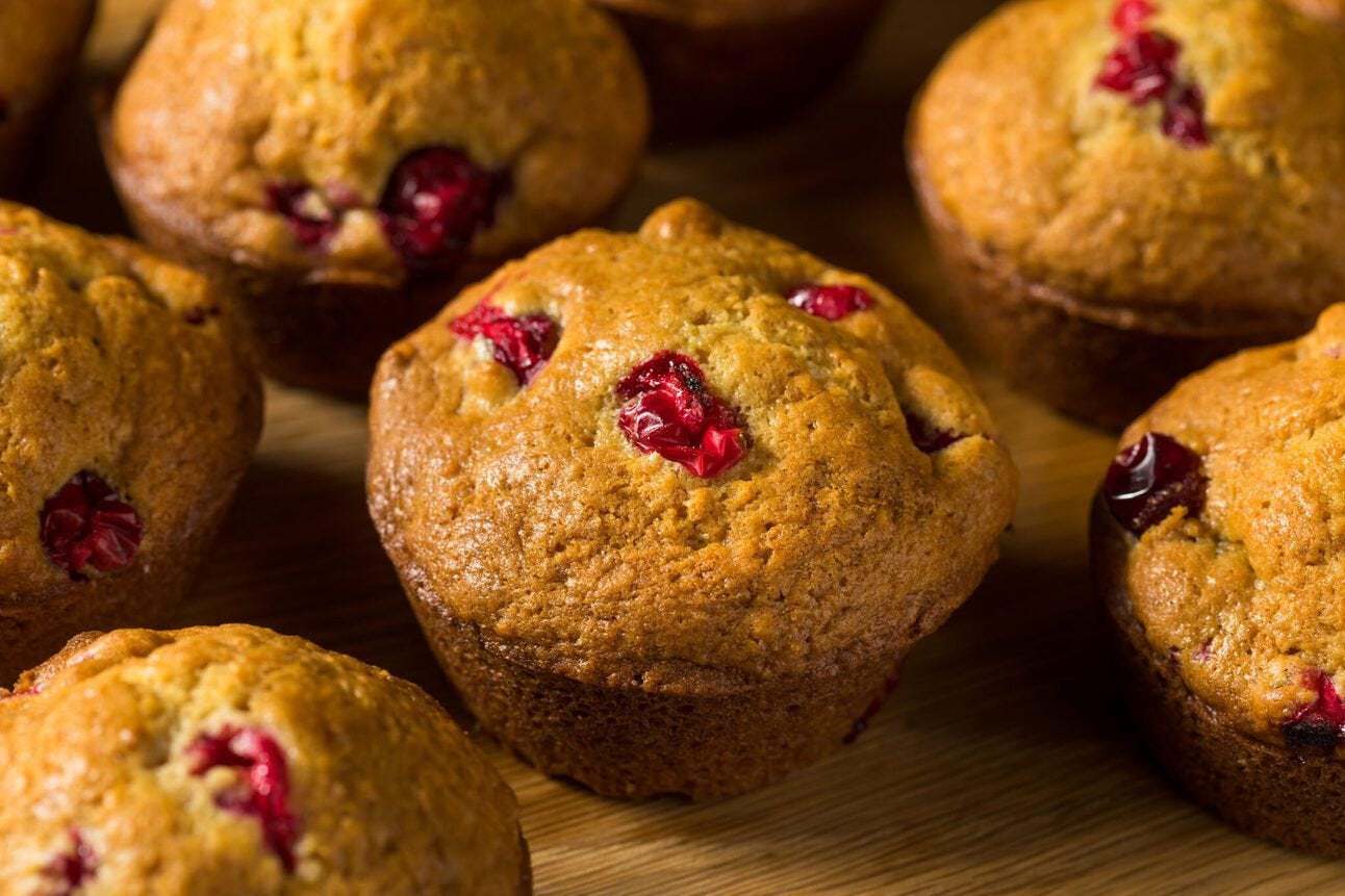 Cranberry Muffins