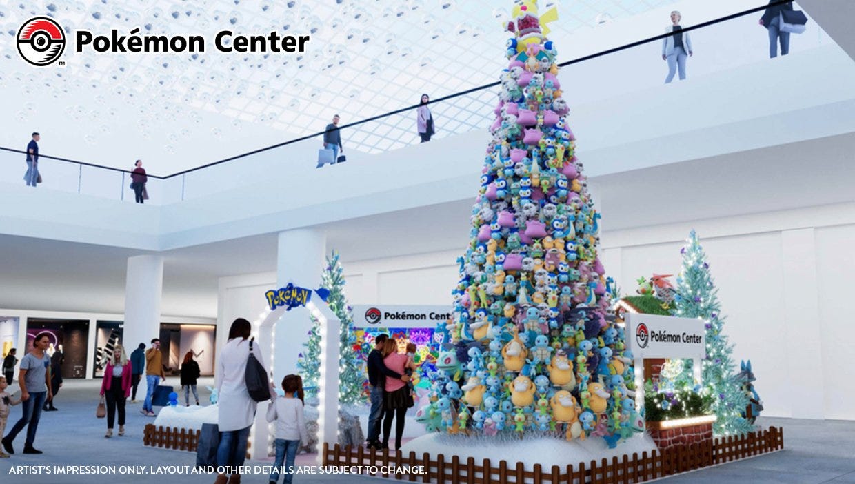 This incredible five-metre-tall tree will be available to see at the North Atrium in Westfield London from now until December 4th 2023 This incredible five-metre-tall tree will be available to see at the North Atrium in Westfield London from now until December 4th 2023