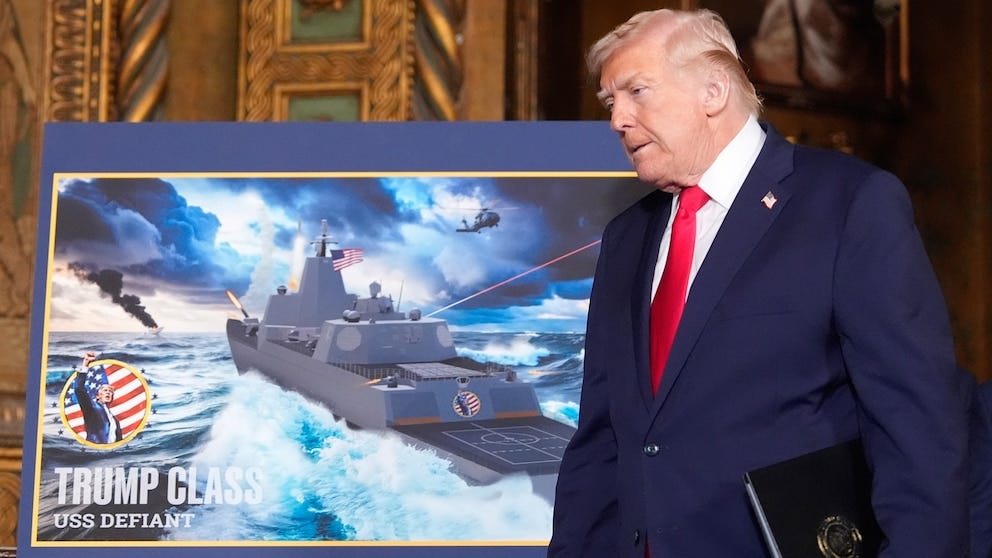 Trump announces 'Trump Class' of new Navy battleships - ABC News Trump announces 'Trump Class' of new Navy battleships - ABC News