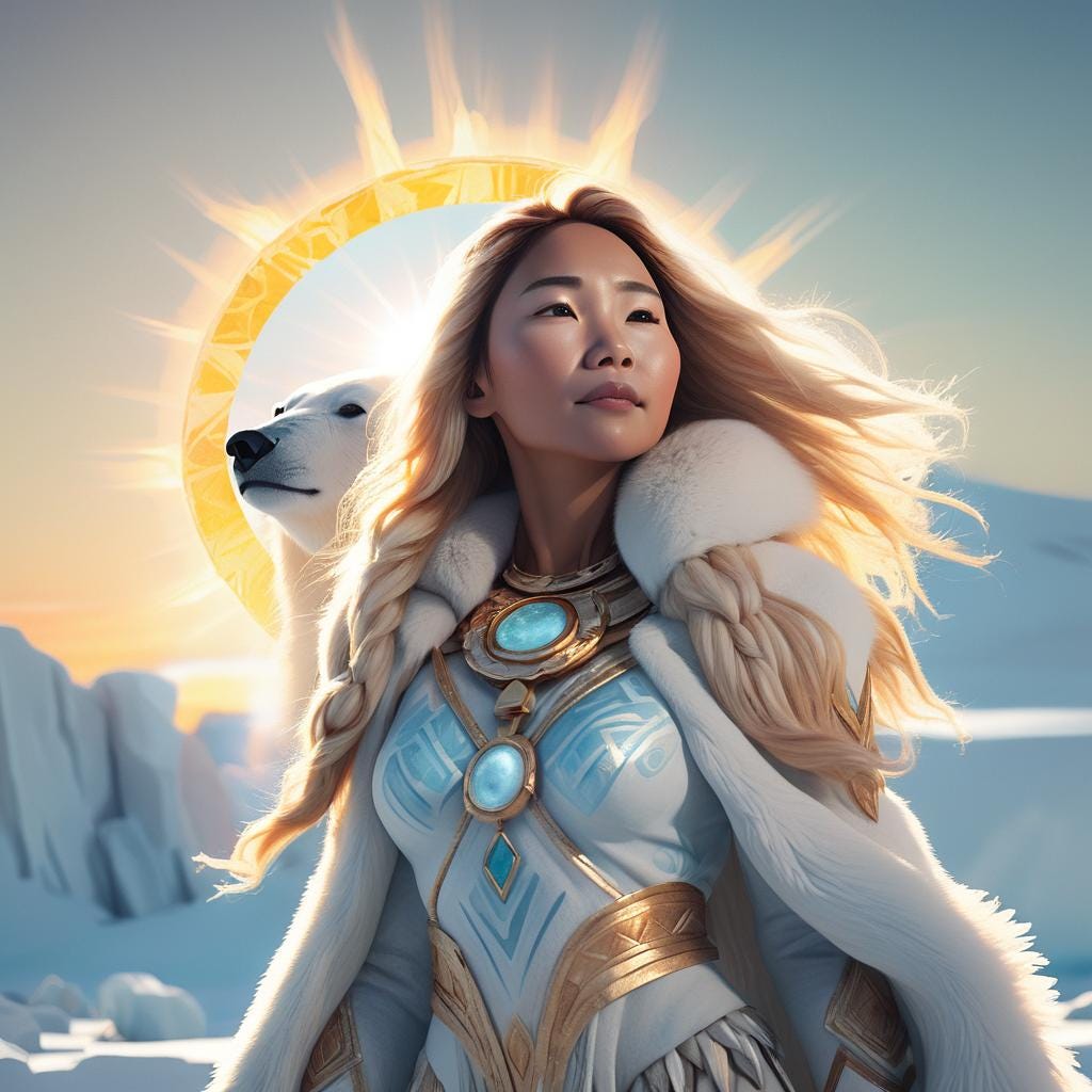 Akycha: The Alaskan Sun Goddess of Renewal