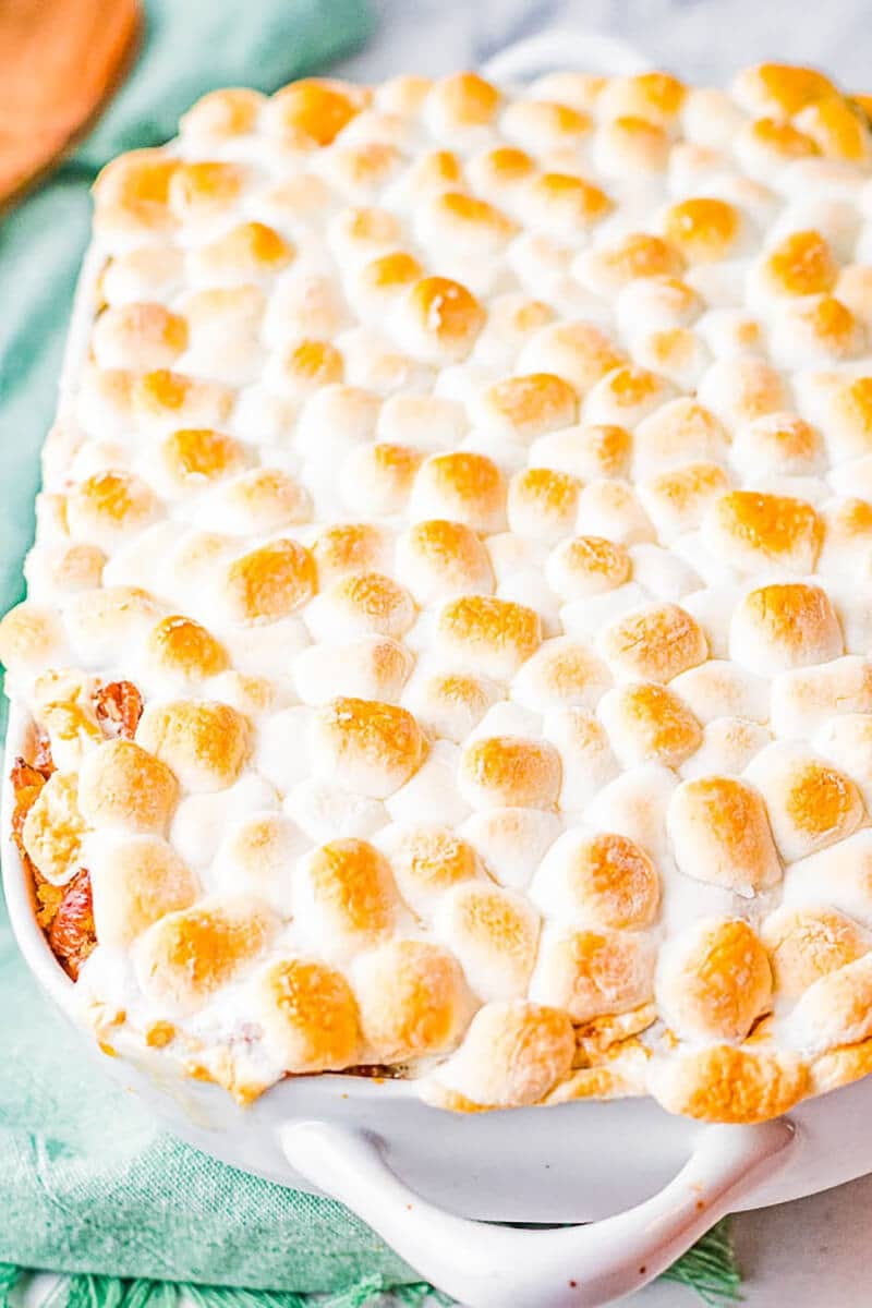 Sweet Potato Casserole with Marshmallows Sweet Potato Casserole with Marshmallows
