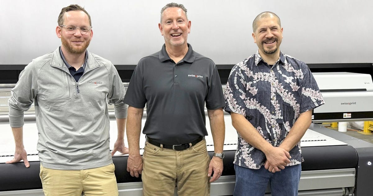 Lithographix Installed Three swissQprint Kudu Flatbed Printers Lithographix Installed Three swissQprint Kudu Flatbed Printers