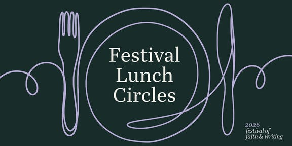 Festival Lunch Circles banner artwork