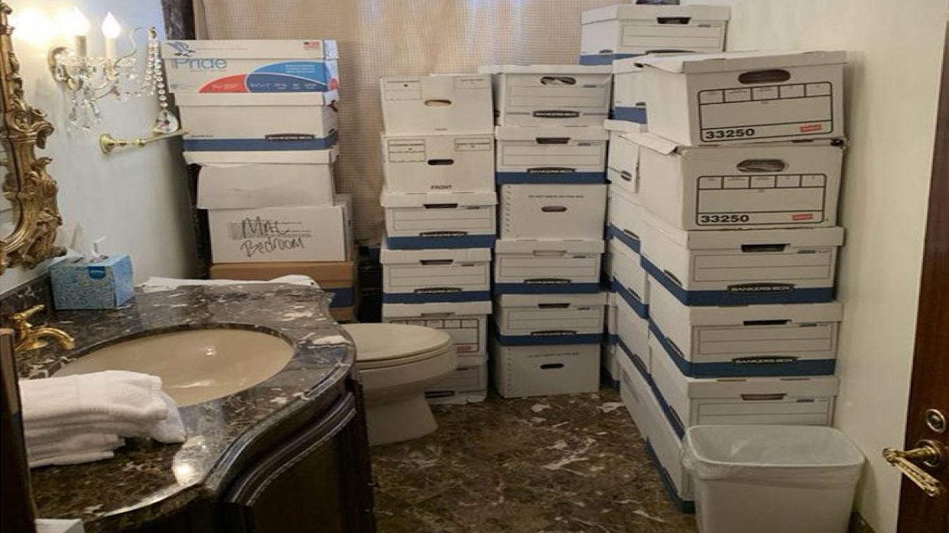 Trump indictment: Former president kept classified docs in Mar-a-Lago  bathroom, ballroom