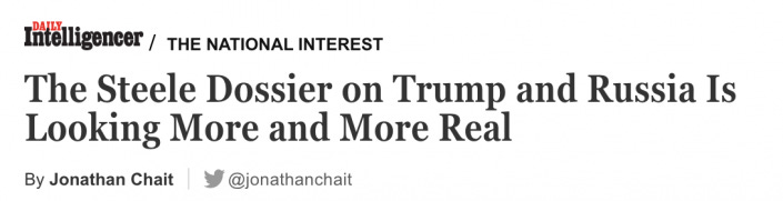 Cognitive Rot and the Steele Dossier | emptywheel