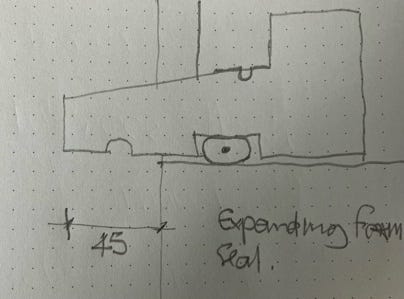 A drawing on a piece of paper

AI-generated content may be incorrect.