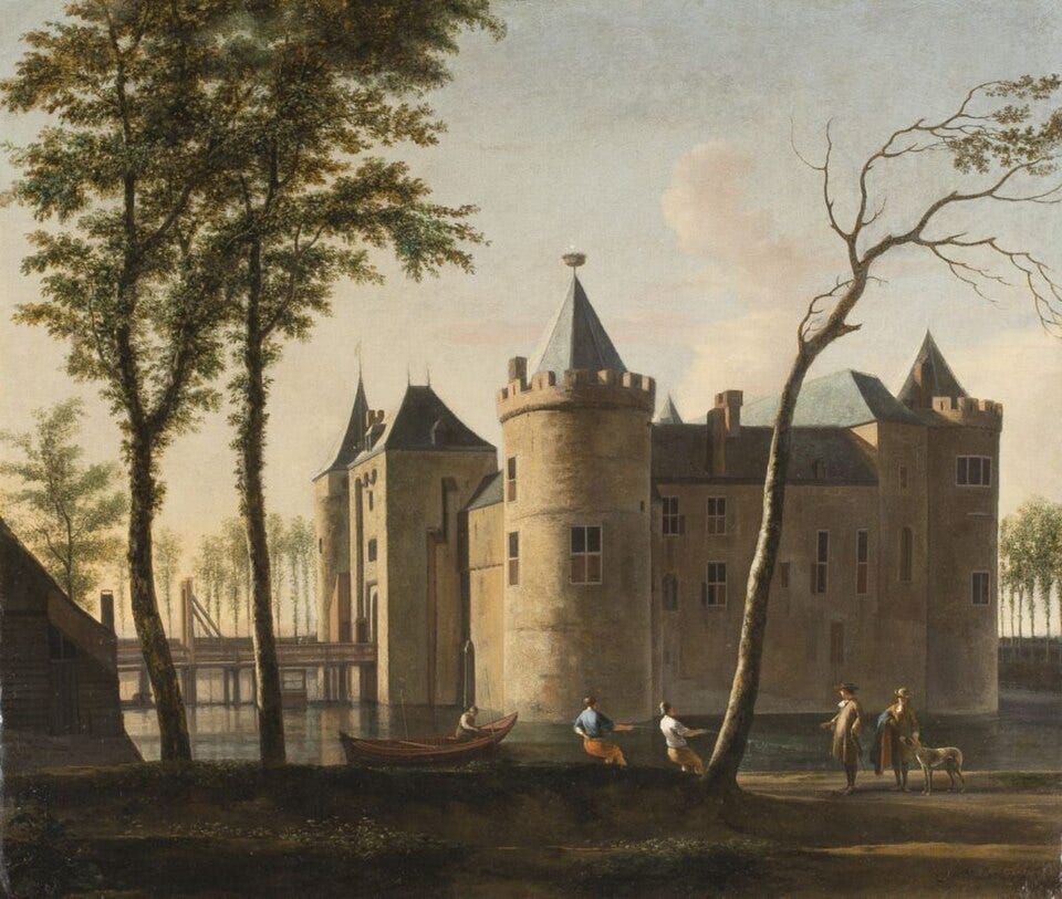 Castle of Muiderslot, a Dutch masters work Castle of Muiderslot, a Dutch masters work