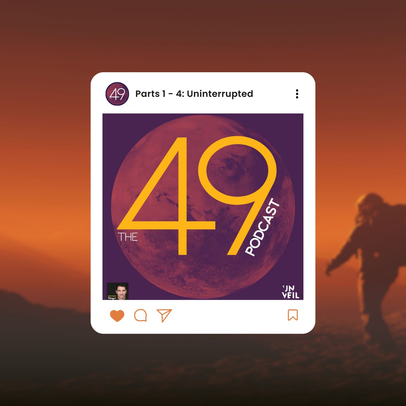 Part 1 -4 or Andrew Kooman's The 49 - Uninterrupted Audio