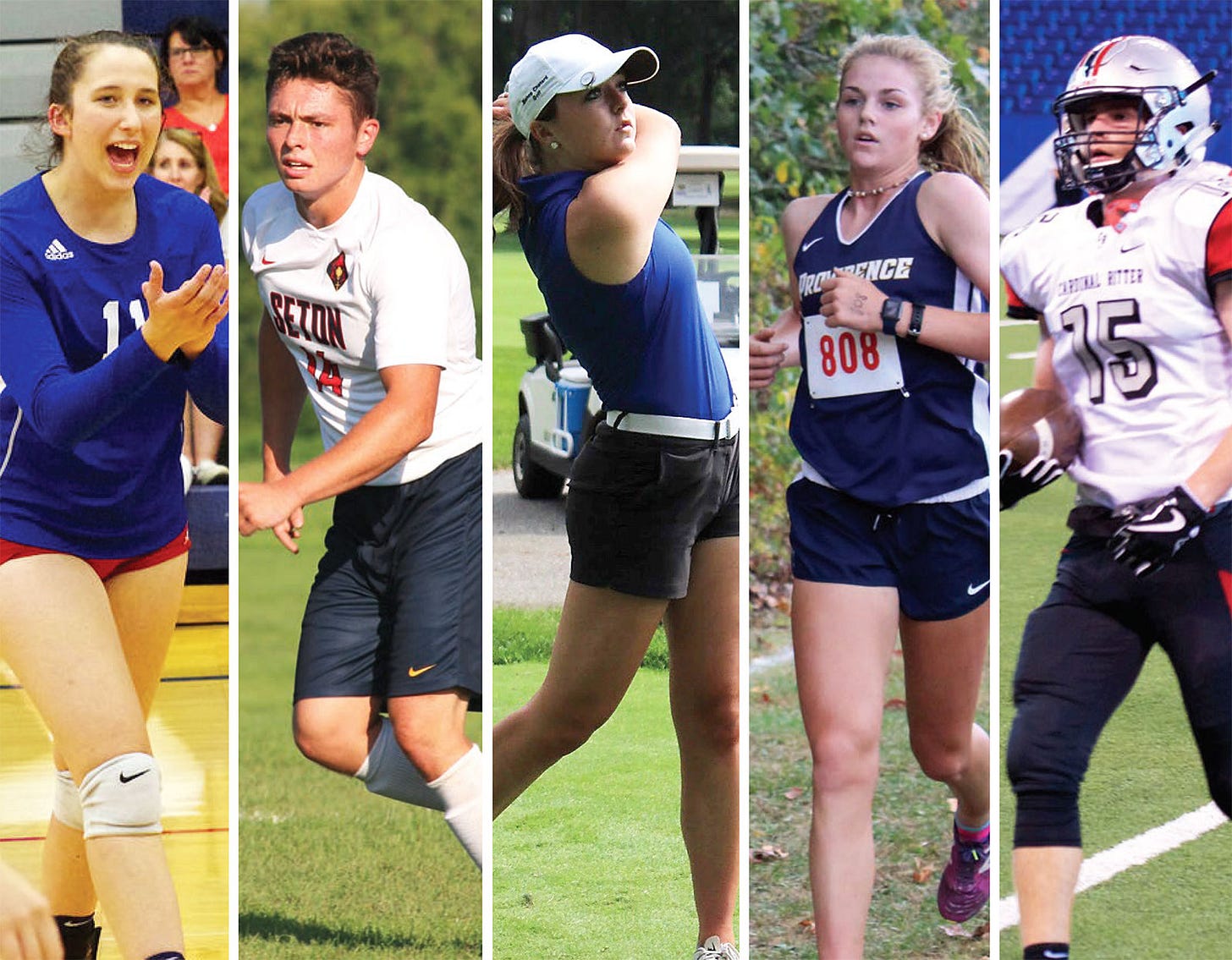 High school student-athletes give their hearts to the game, and their souls  to the faith (September 14, 2018)
