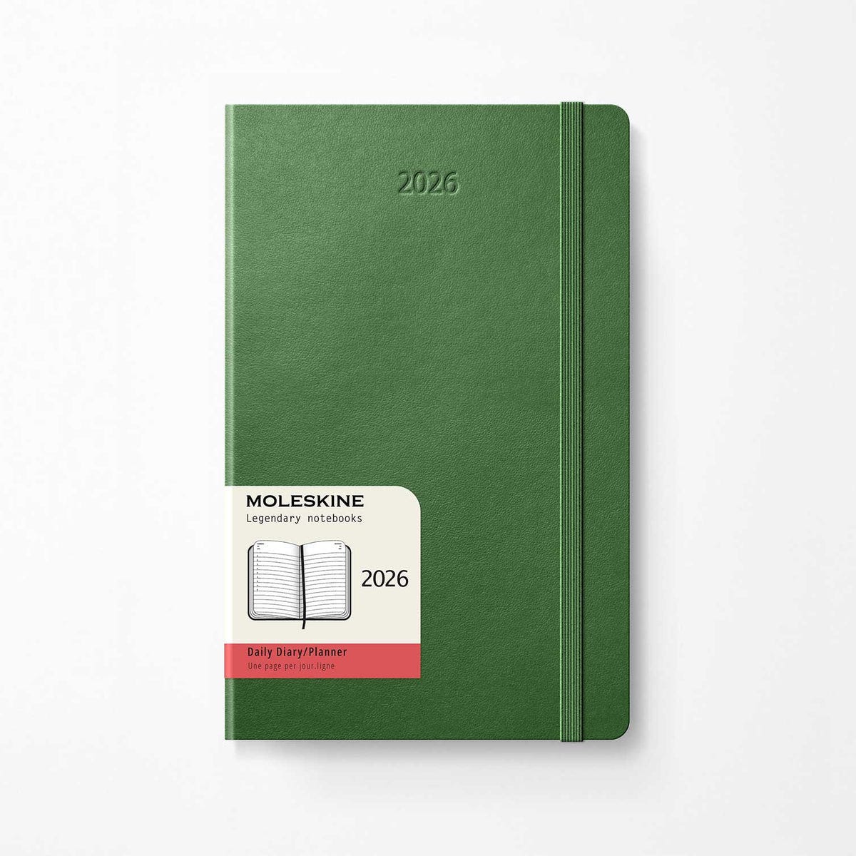 2026 Moleskine Daily Planner - MYRTLE GREEN Softcover – Jenni Bick ...