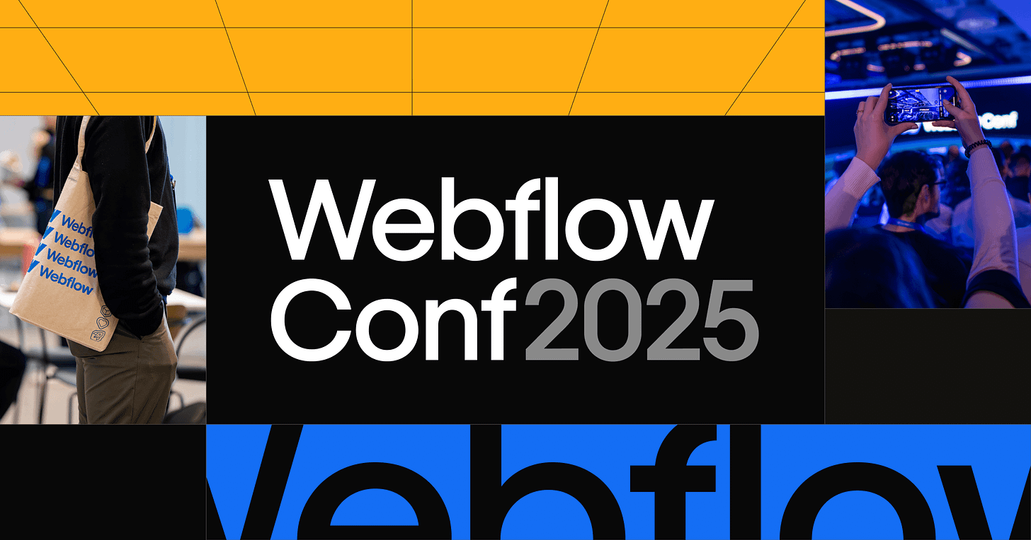 Why you should attend Webflow Conf 2025