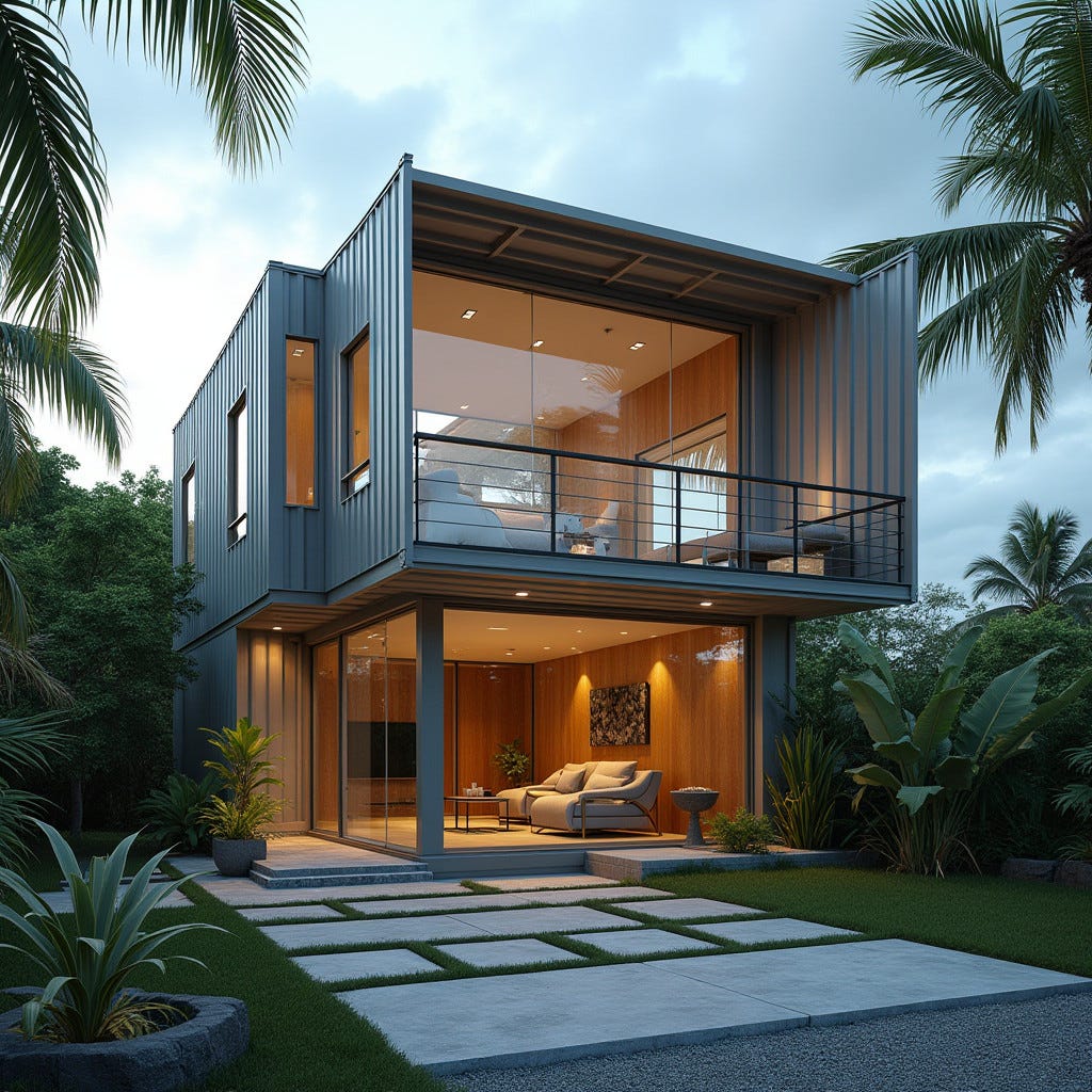 Stacked Veranda House