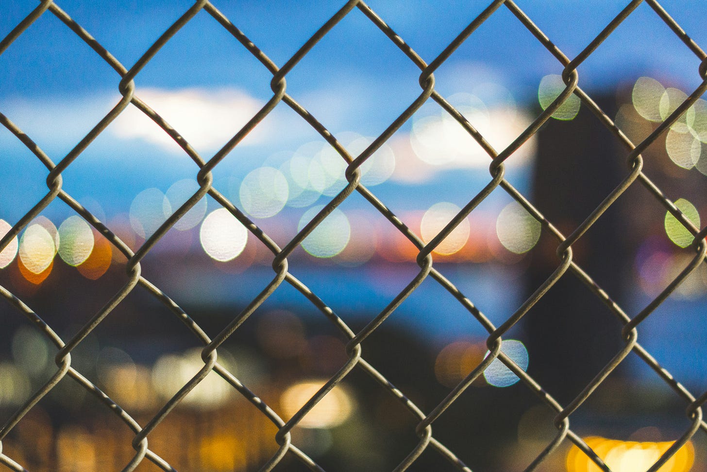 fenced in