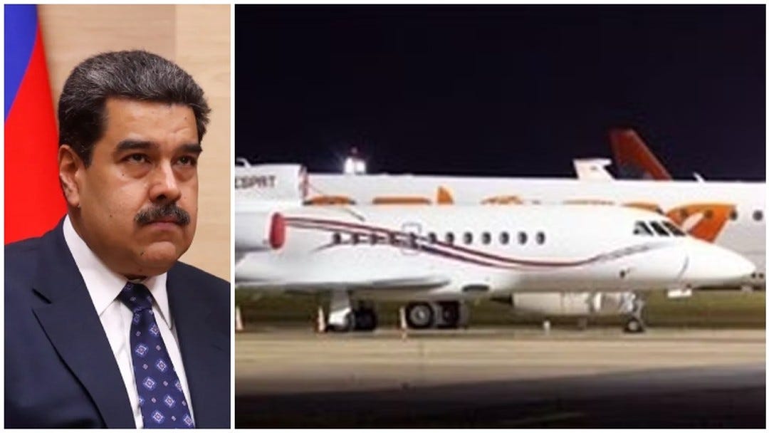 EUA apreende avião de Maduro na República Dominicana 