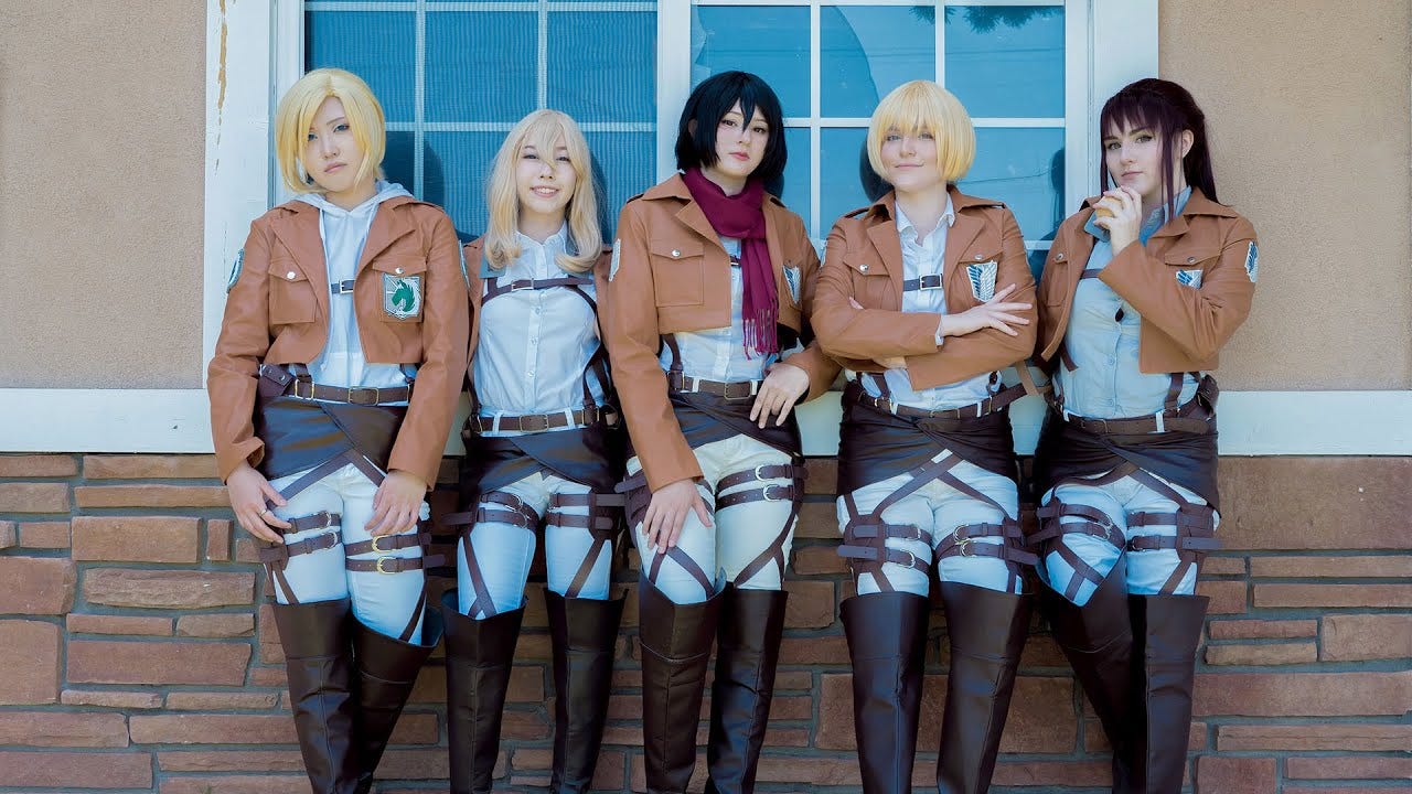 Attack on Titan Cosplay Showcase - YouTube