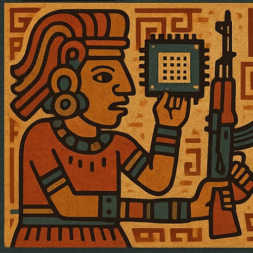 Chips, Guns, and Money  logo