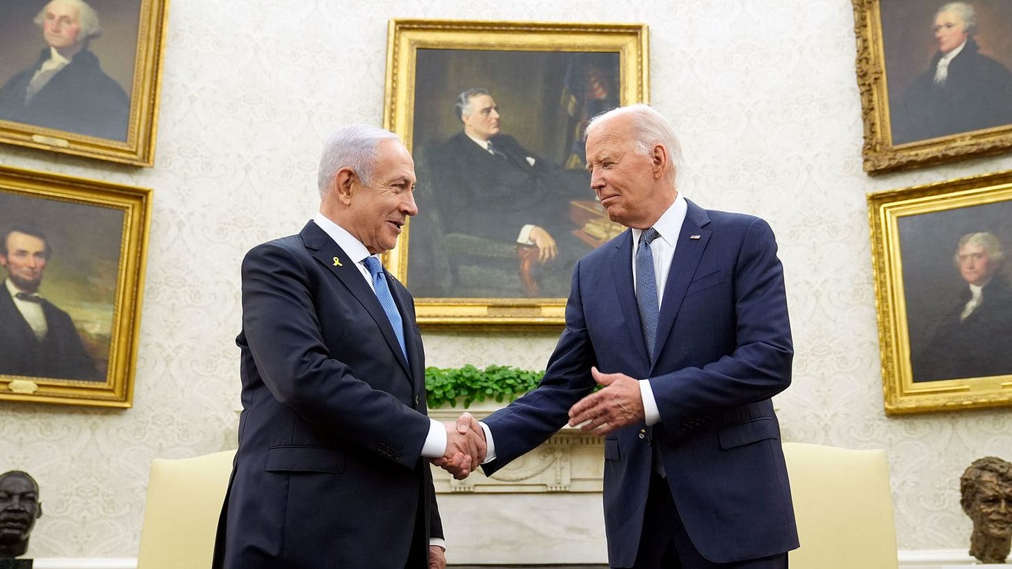 Biden and Netanyahu meet with urgency to reach ceasefire deal at top of the  agenda | CNN Politics
