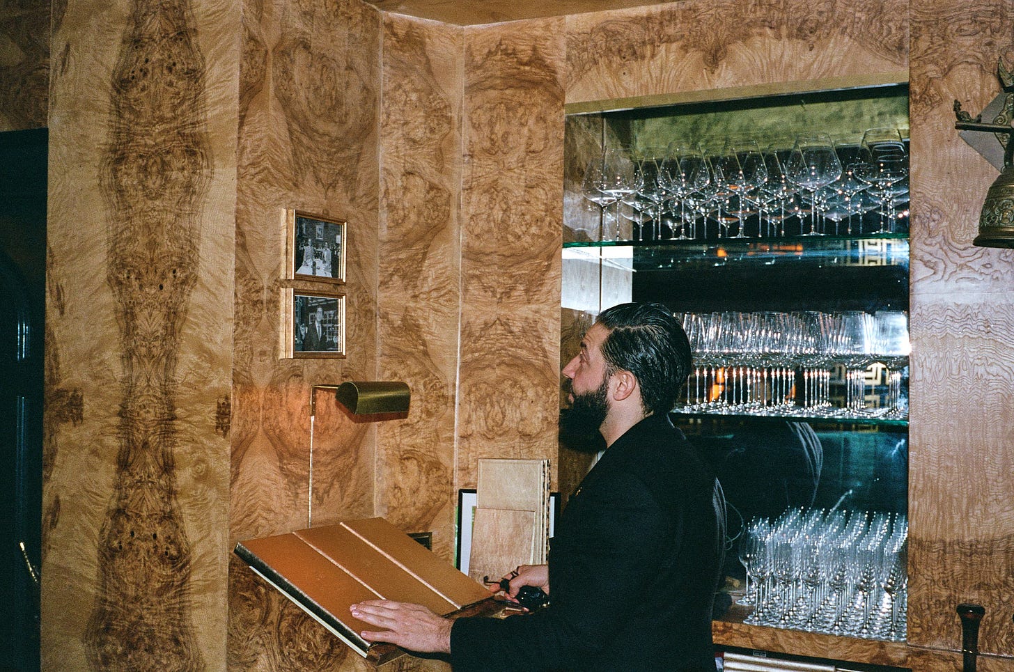 Christos at the host stand