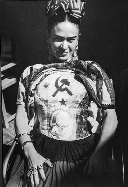 A Tangled Triangle: Frida Kahlo, Diego Rivera, and Leon Trotsky Museums in Mexico City – Veronica Winters Painting