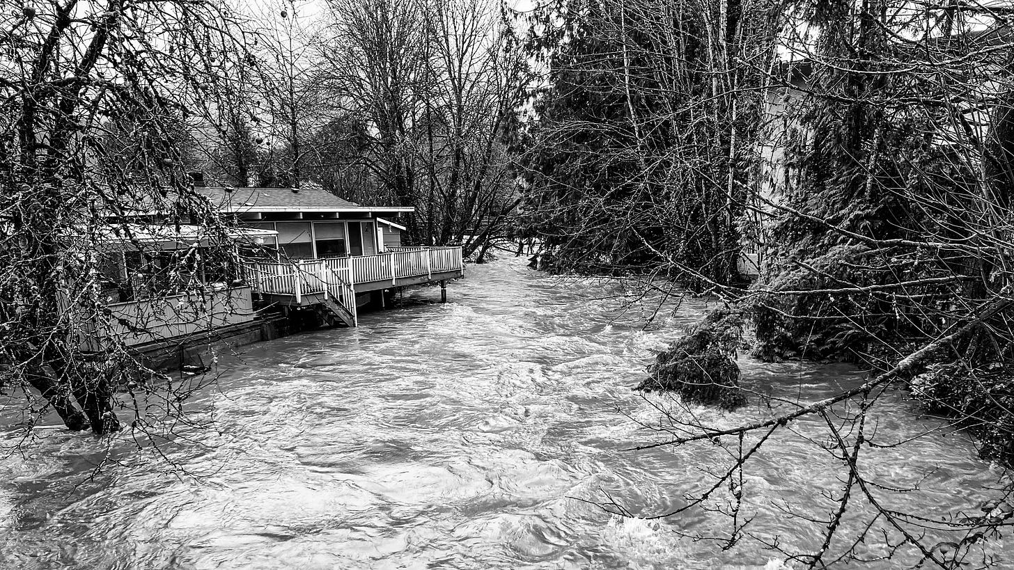 Incessant Rain Provides Perspective by Mason Kelley