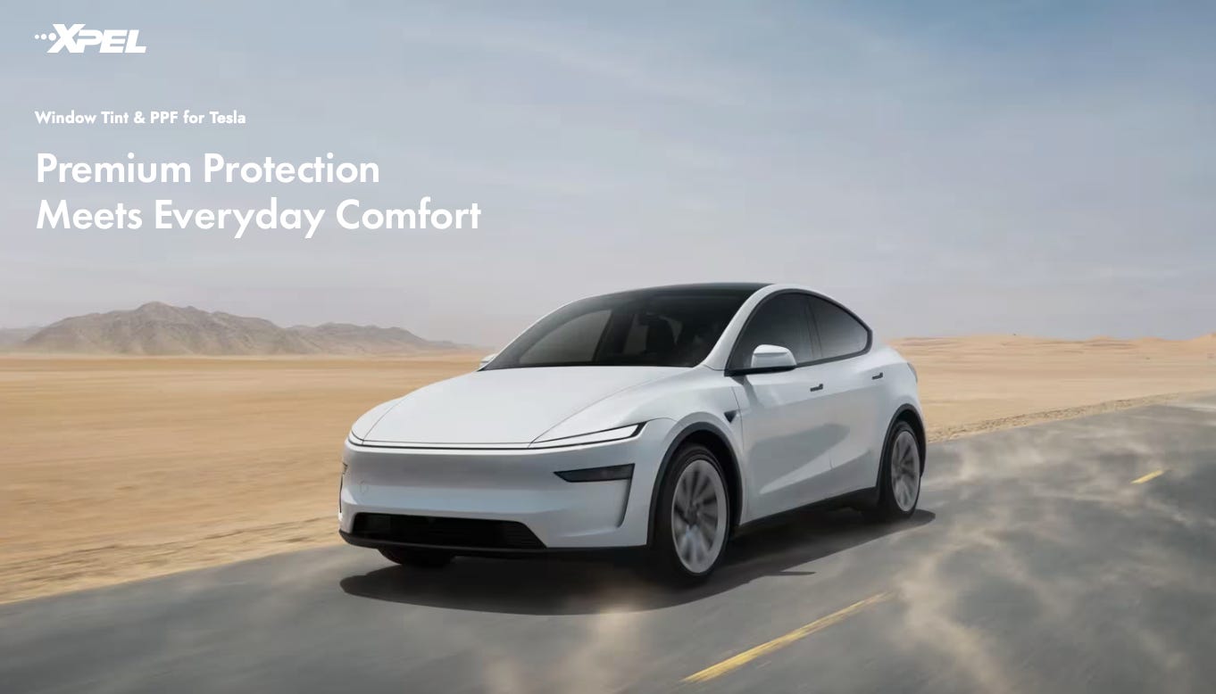 XPEL and Tesla partnership