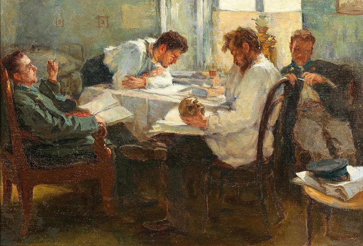 Leonid Pasternak - The Night Before The Exam