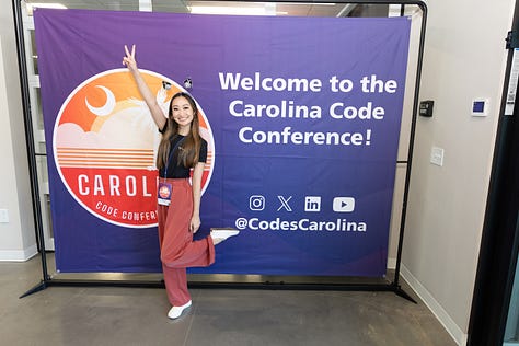 A few moments from the 2025 Carolina Code Conference