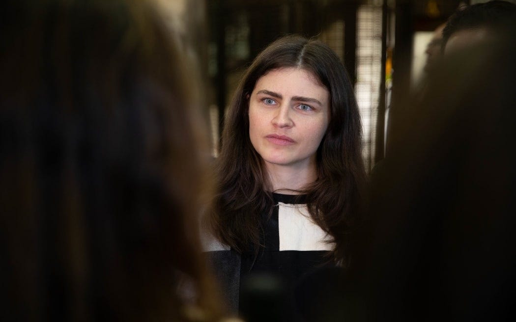 Green Party co-leader Chlöe Swarbrick. Green Party co-leader Chlöe Swarbrick.