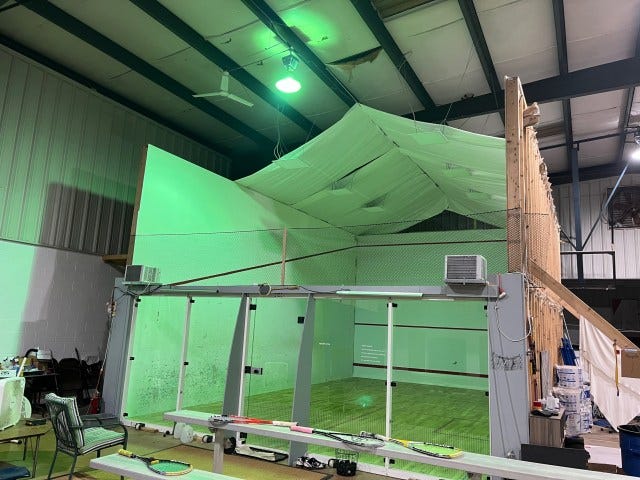 Squash court in Columbia, SC