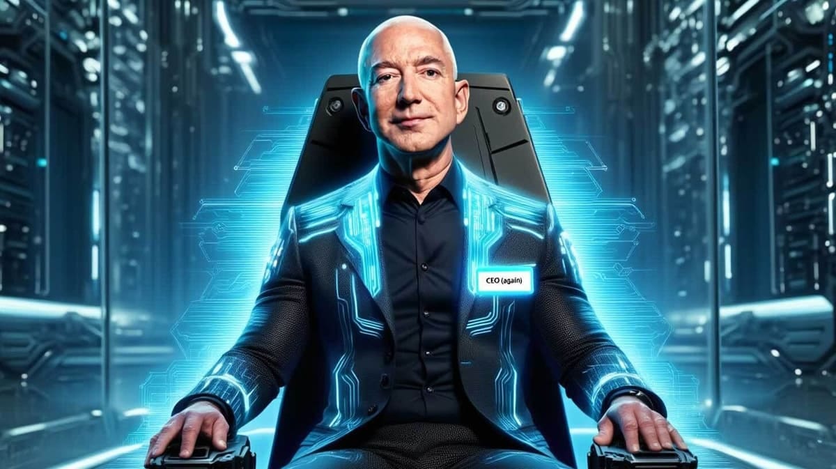 Jeff Bezos reprend le rôle de PDG pour une nouvelle startup IA