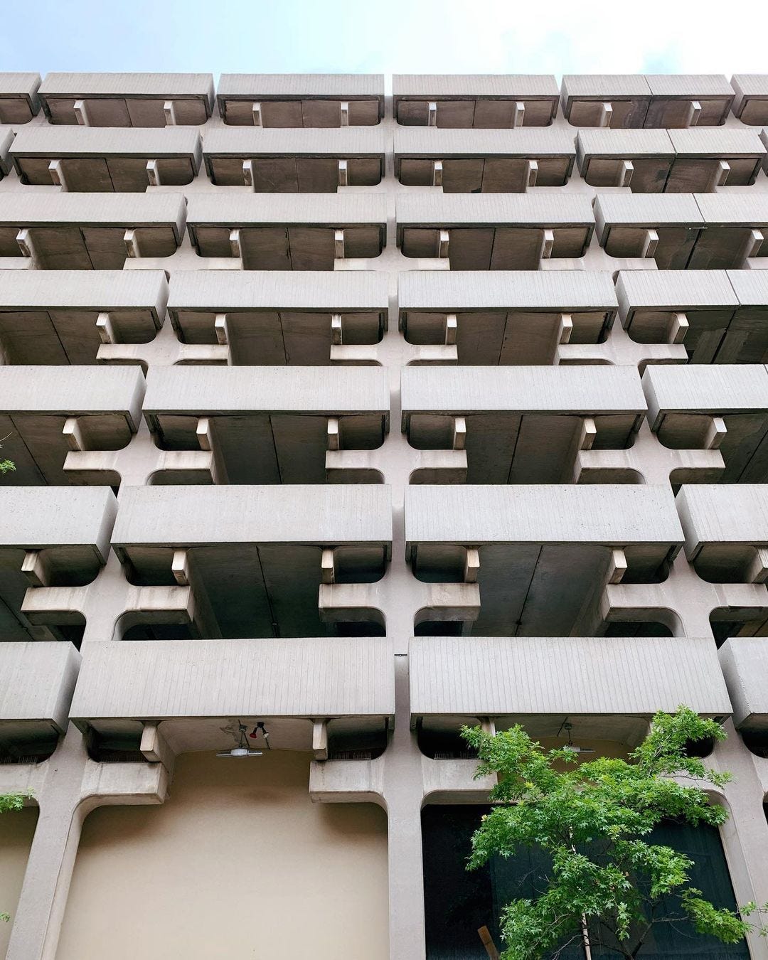Another parking garage built in the middle 20th century
