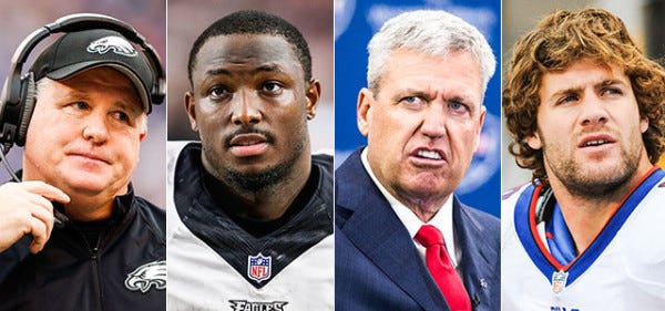 lesean mccoy with kiko alonso trade nfl 2015 lesean mccoy with kiko alonso trade nfl 2015