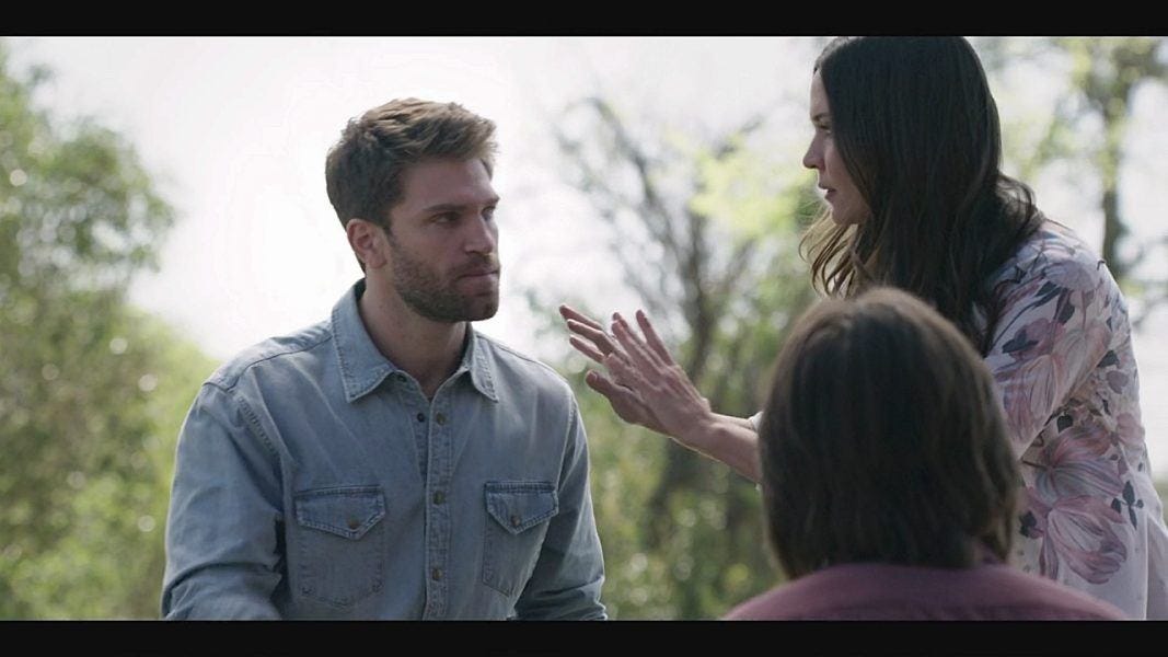 Walker Geri talking to Liam about Stella 4.10 End This Way. Walker Geri talking to Liam about Stella 4.10 End This Way.