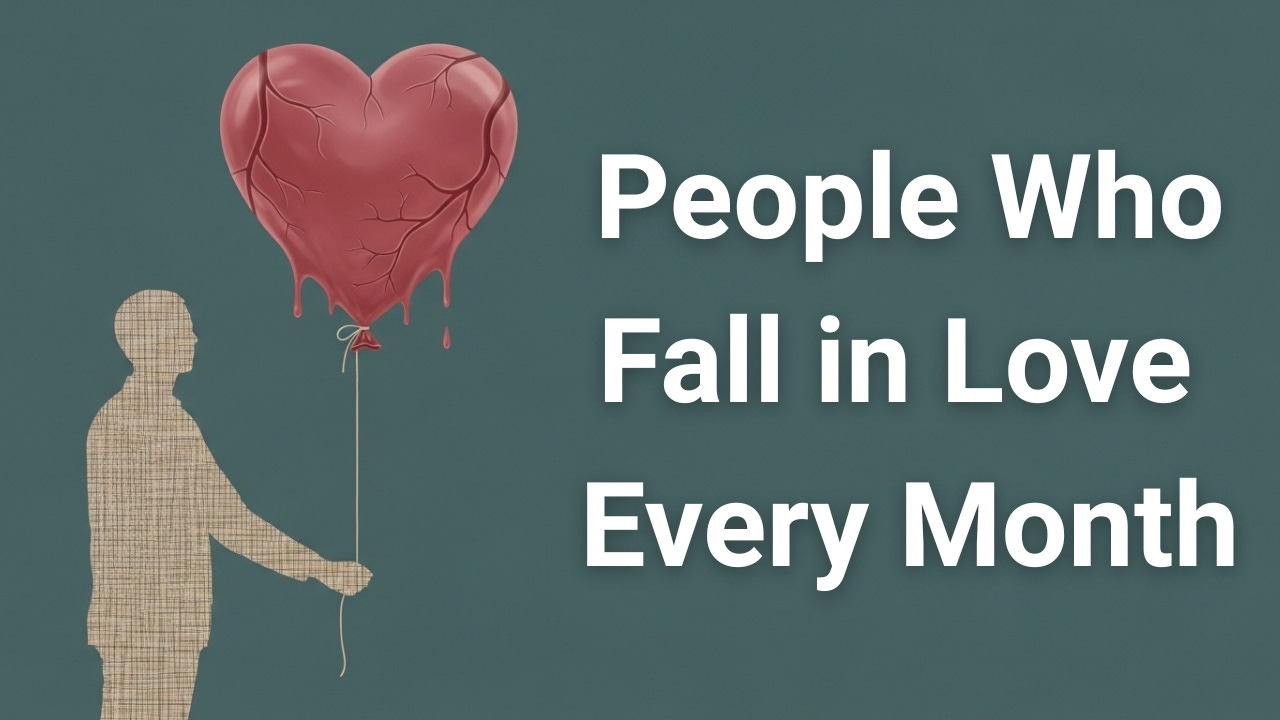The Psychology of People Who Fall in Love Every Month